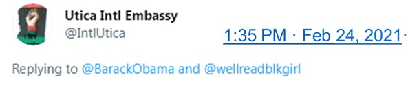 022421 Reply To Barack Obama TWEET